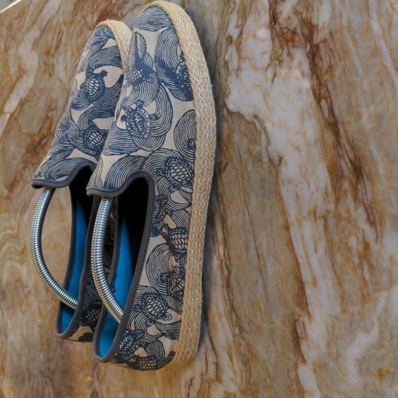 SPERRY Floral Top Sider Loafers - 10 - Picture 2 of 7